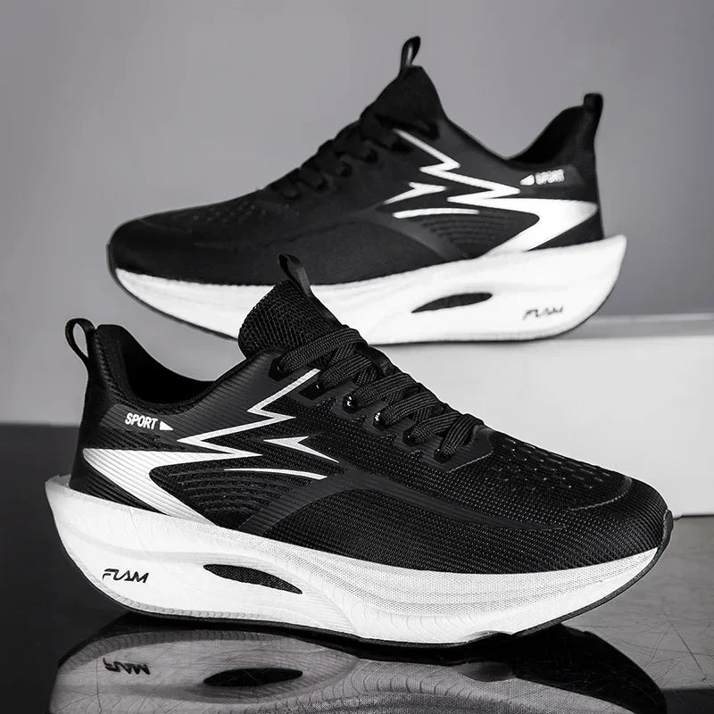 Mesh Running Sneakers – Unisex Sport Shoes with Cushioned Sole