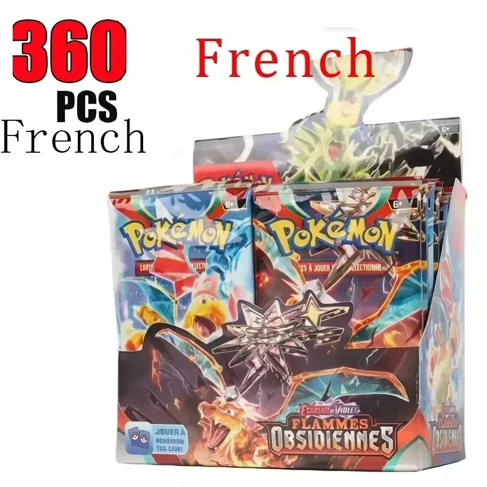 French Pokemon Cards 360 Pieces Booster Box Set