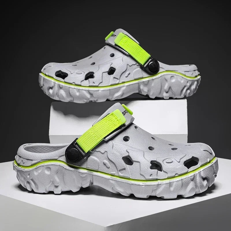 Men's EVA Clogs – Lightweight Ventilated Beach & Work Sandals