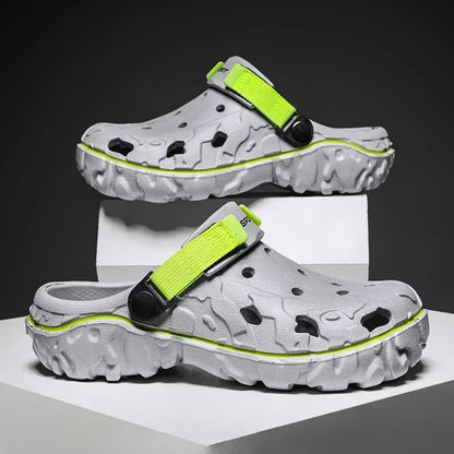 Men's EVA Clogs – Lightweight Ventilated Beach & Work Sandals