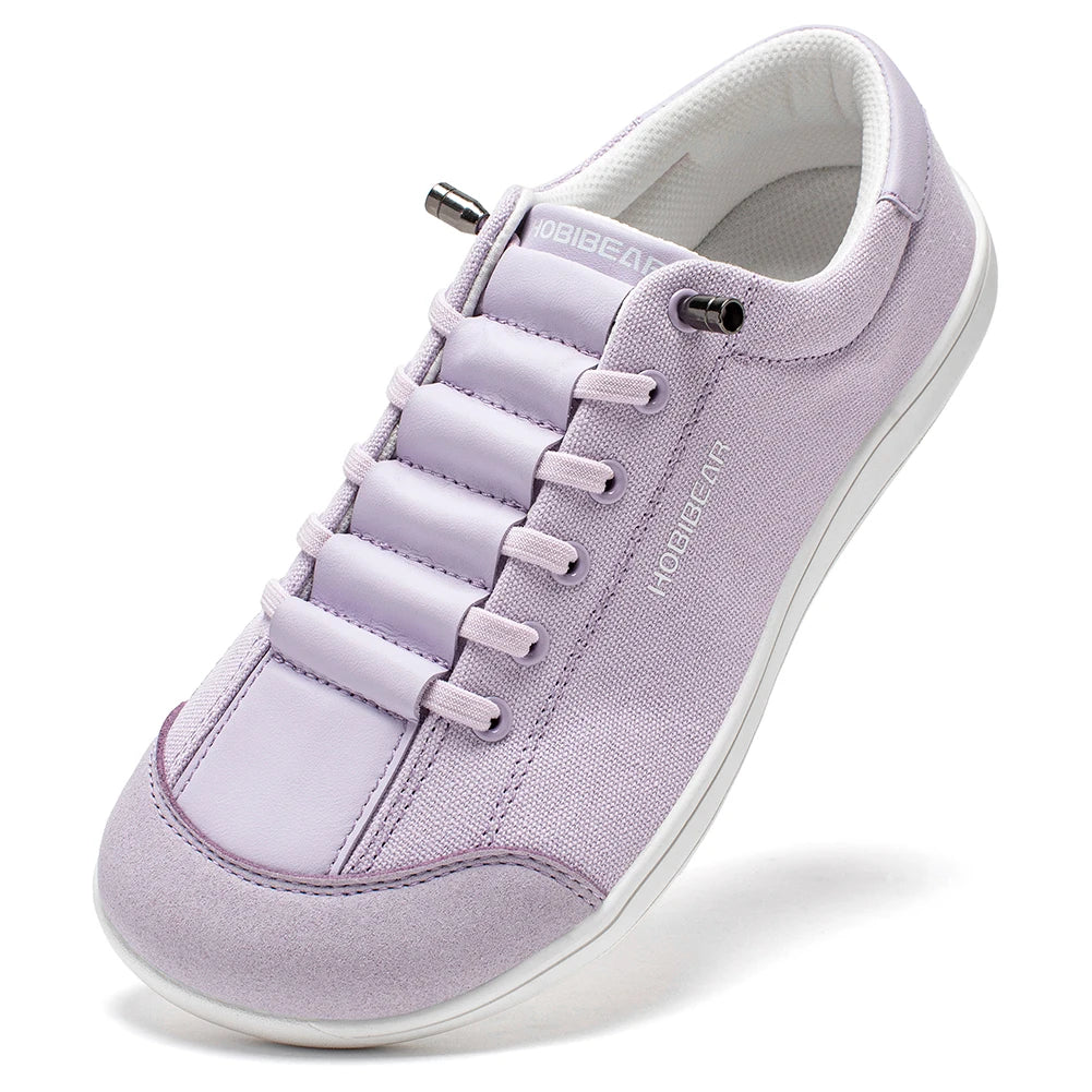 Barefoot Shoes Wide Toe Box Unisex Canvas Sneakers by Hobibear