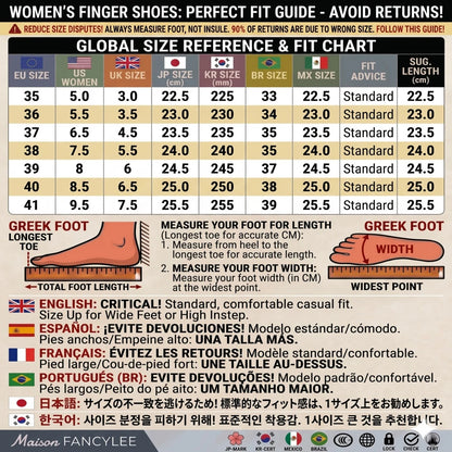 Five Toe Barefoot Shoes Women Minimalist Flats with Ankle Strap