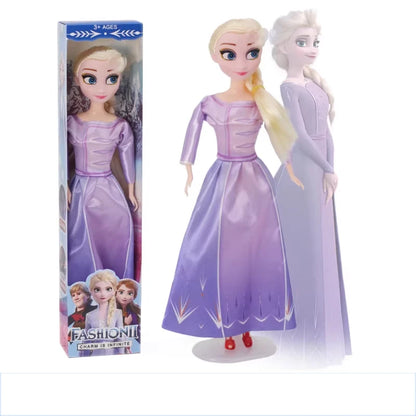 Frozen Princess Elsa & Anna Fashion Doll – 8 Styles, Movable Joints