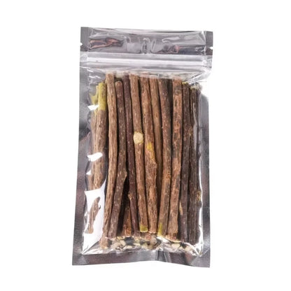 Catnip Chew Sticks – Natural Matatabi Teeth Cleaning Cat Toy (20 Pcs)