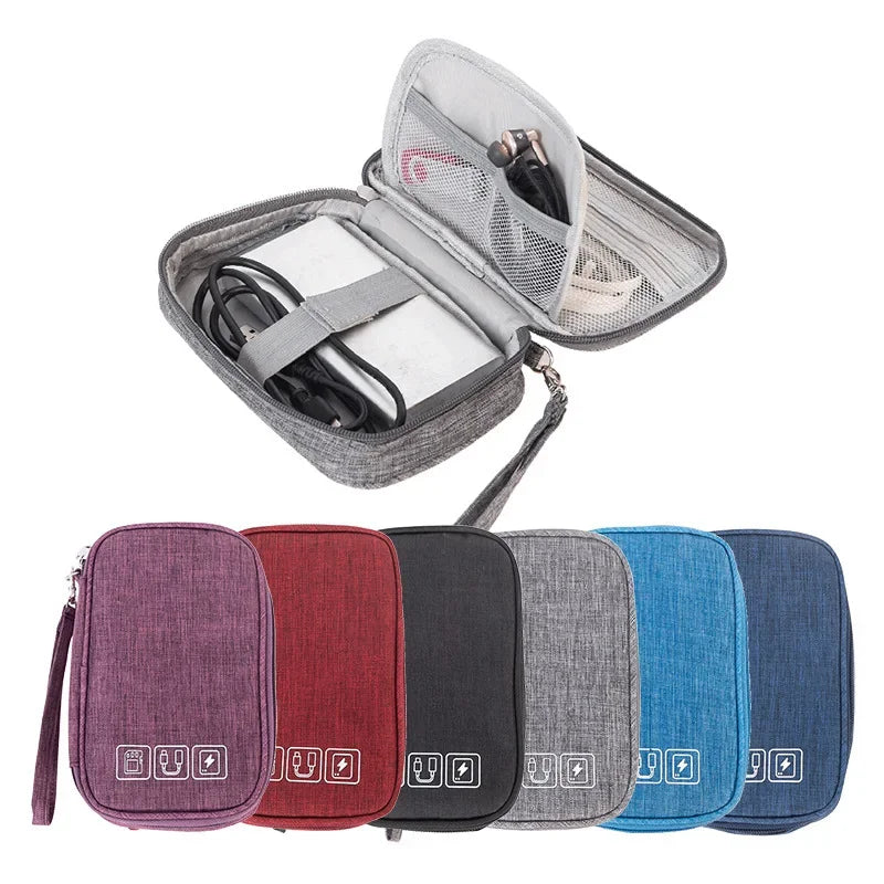 Electronic Organizer Bag – Waterproof Cable & Charger Storage Pouch