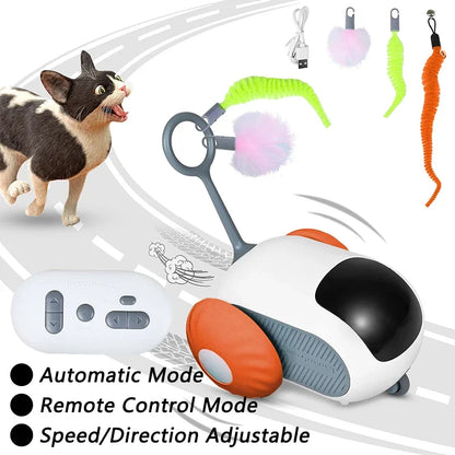 Automatic Cat Ball Toy – Smart Sensor Self-Moving Rechargeable