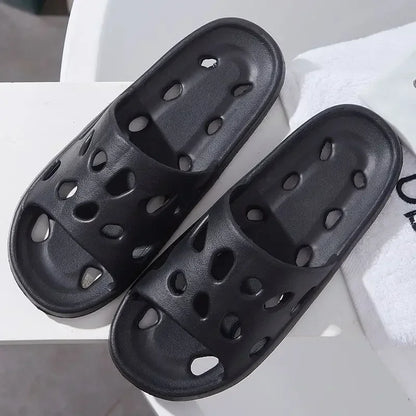 EVA Hole Slides – Unisex Anti-Slip Bathroom Slippers