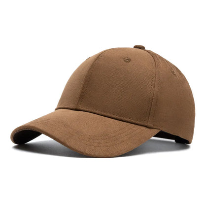 Unisex Snapback Baseball Cap – Solid Retro Adjustable Hat for Men & Women