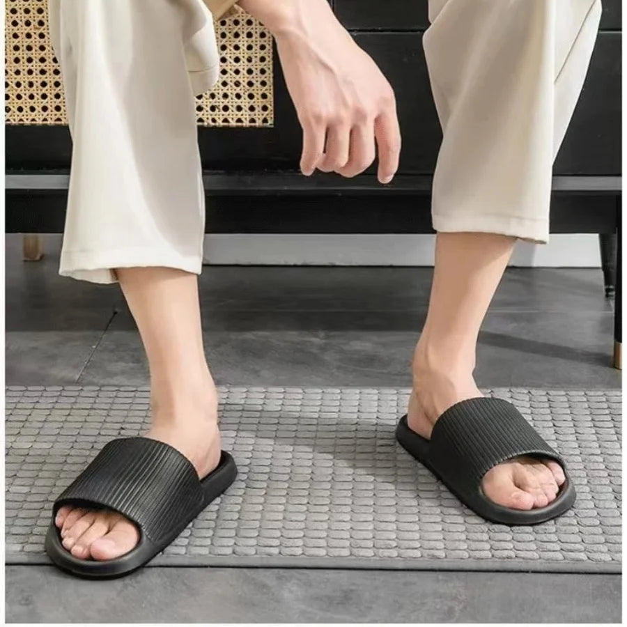 Non-Slip Massage Bathroom Slippers – Waterproof Shower Shoes