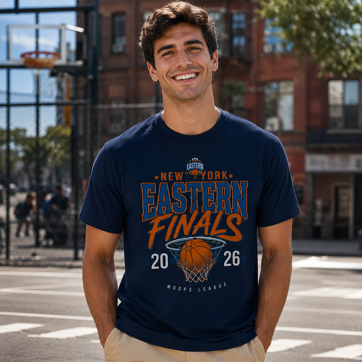 Eastern Finals 2026 Basketball Graphic T-Shirt