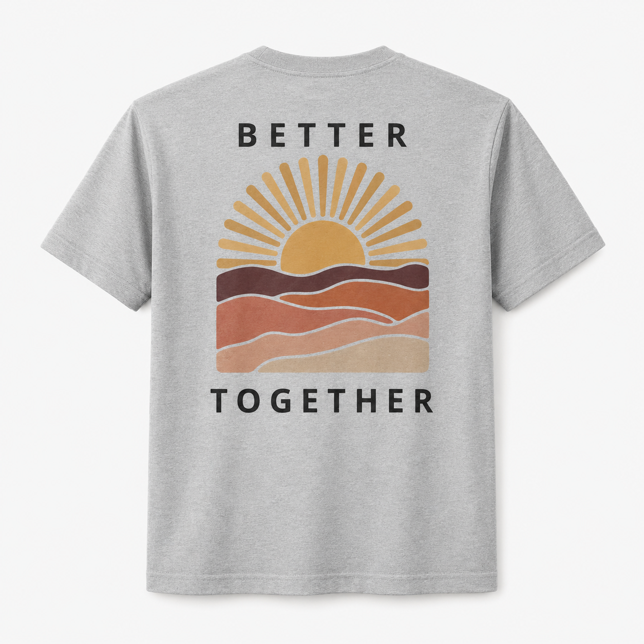 Better Together Sunset Matching Shirt