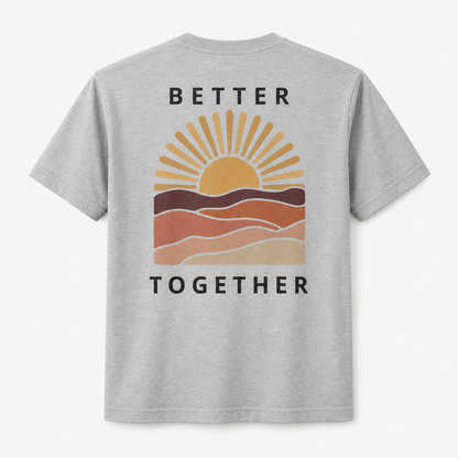 Better Together Sunset Matching Shirt