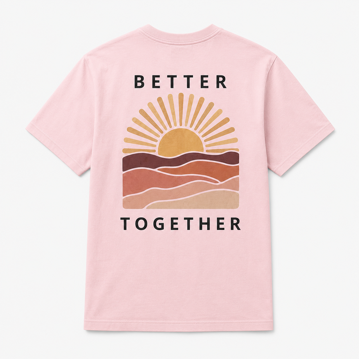 Better Together Sunset Matching Shirt