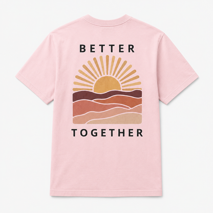 Better Together Sunset Matching Shirt