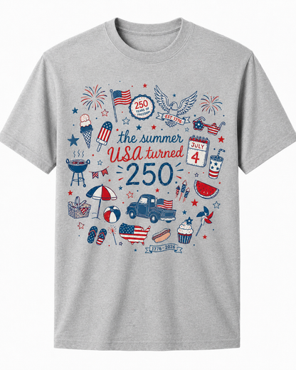 The Summer USA Turned Shirt