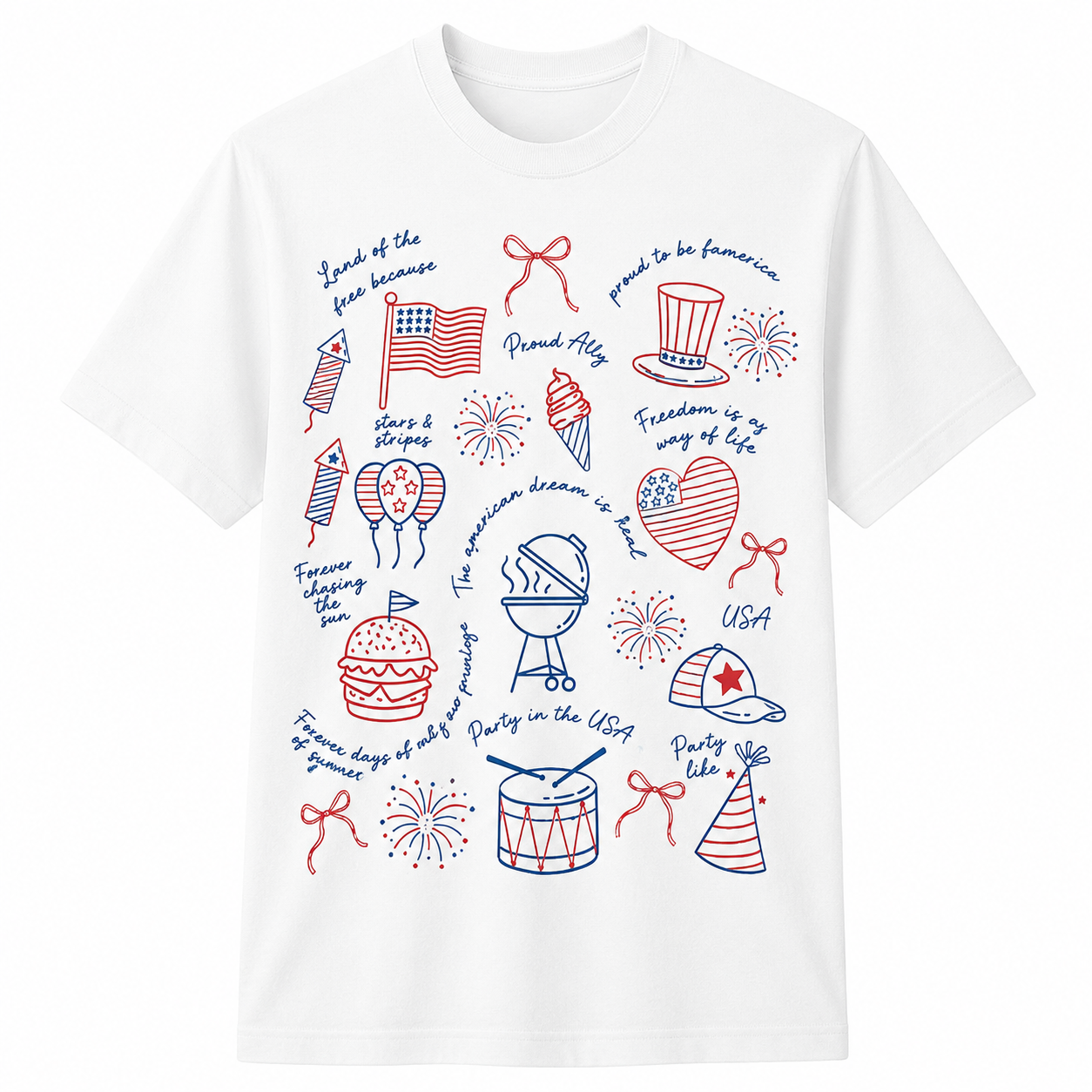 Secret Message 4th of July Shirt
