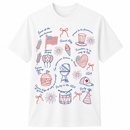 Secret Message 4th of July Shirt