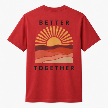 Better Together Sunset Matching Shirt