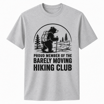 Barely Moving Hiking Club Shirt