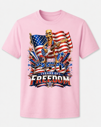 USA 250 Years of Freedom 4th of July Brainrot Meme T-Shirt
