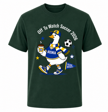 Off To Watch Soccer Bosnia Shirt