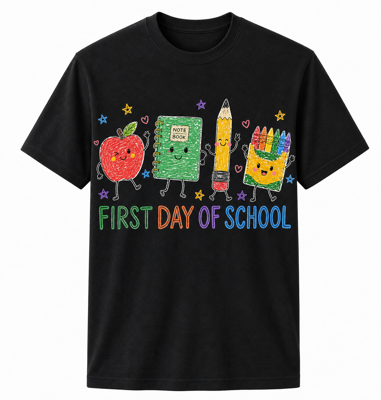 First Day Of School Comfort Colors Shirt