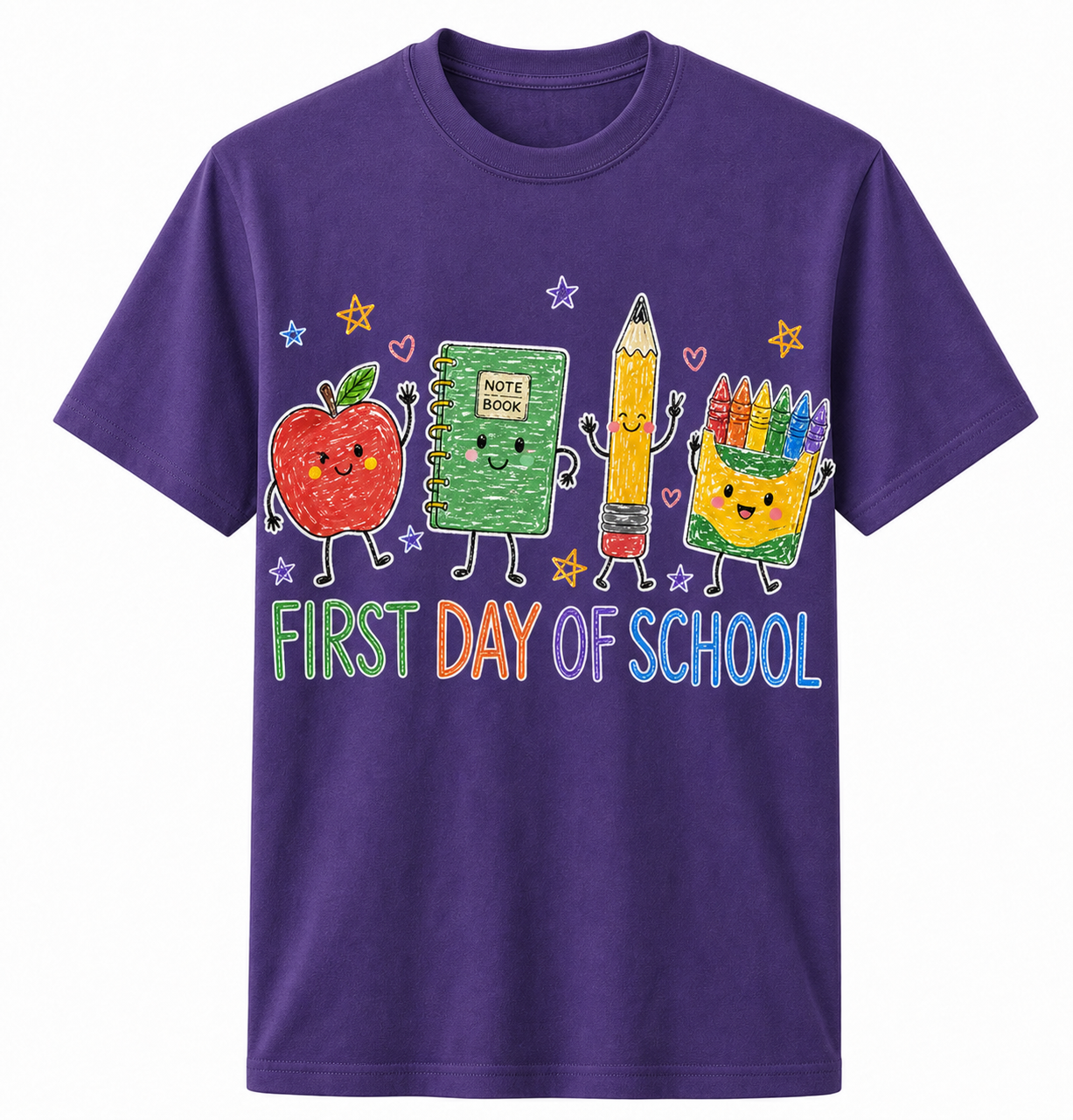 First Day Of School Comfort Colors Shirt