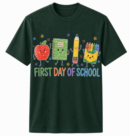 First Day Of School Comfort Colors Shirt