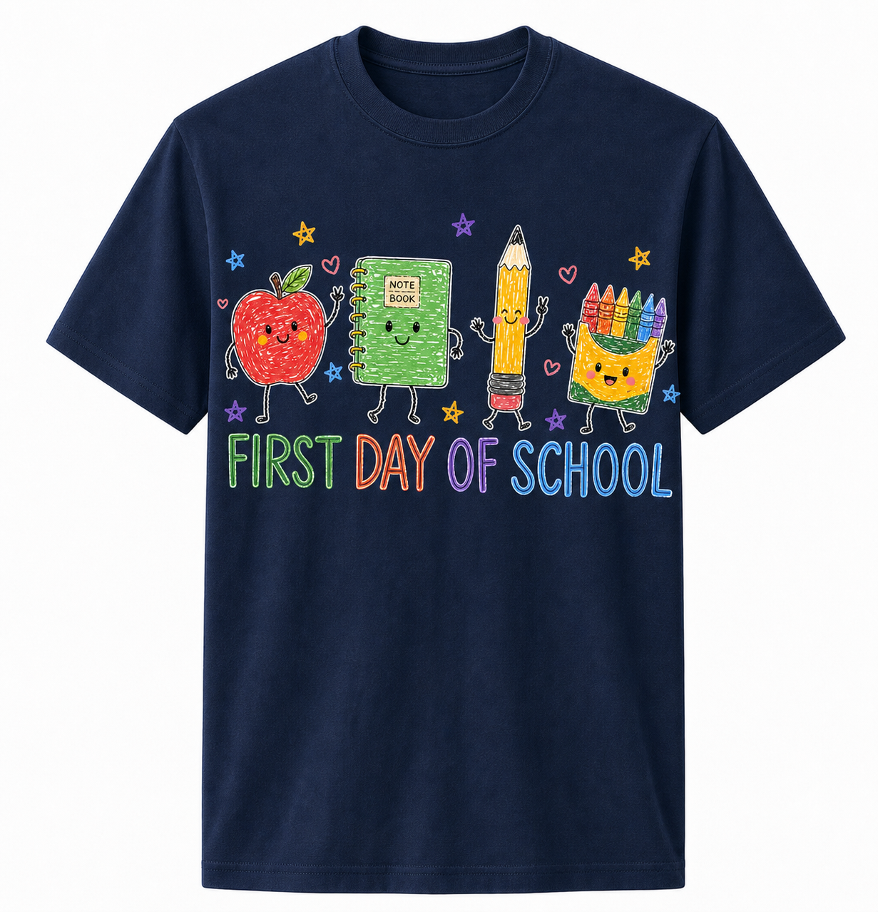 First Day Of School Comfort Colors Shirt