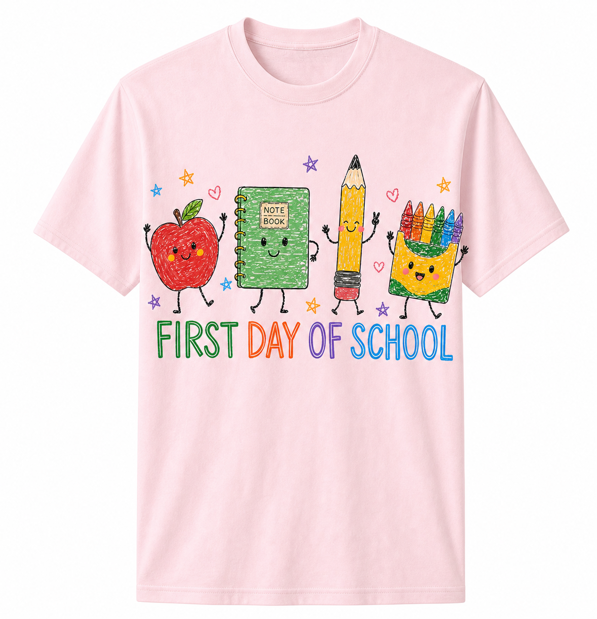 First Day Of School Comfort Colors Shirt