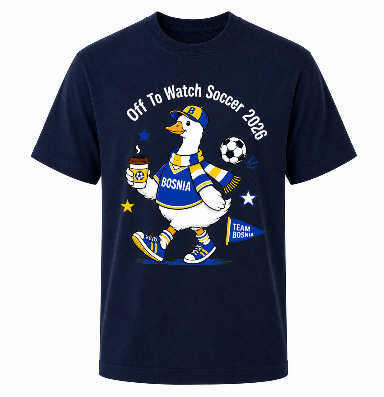 Off To Watch Soccer Bosnia Shirt