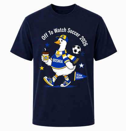 Off To Watch Soccer Bosnia Shirt