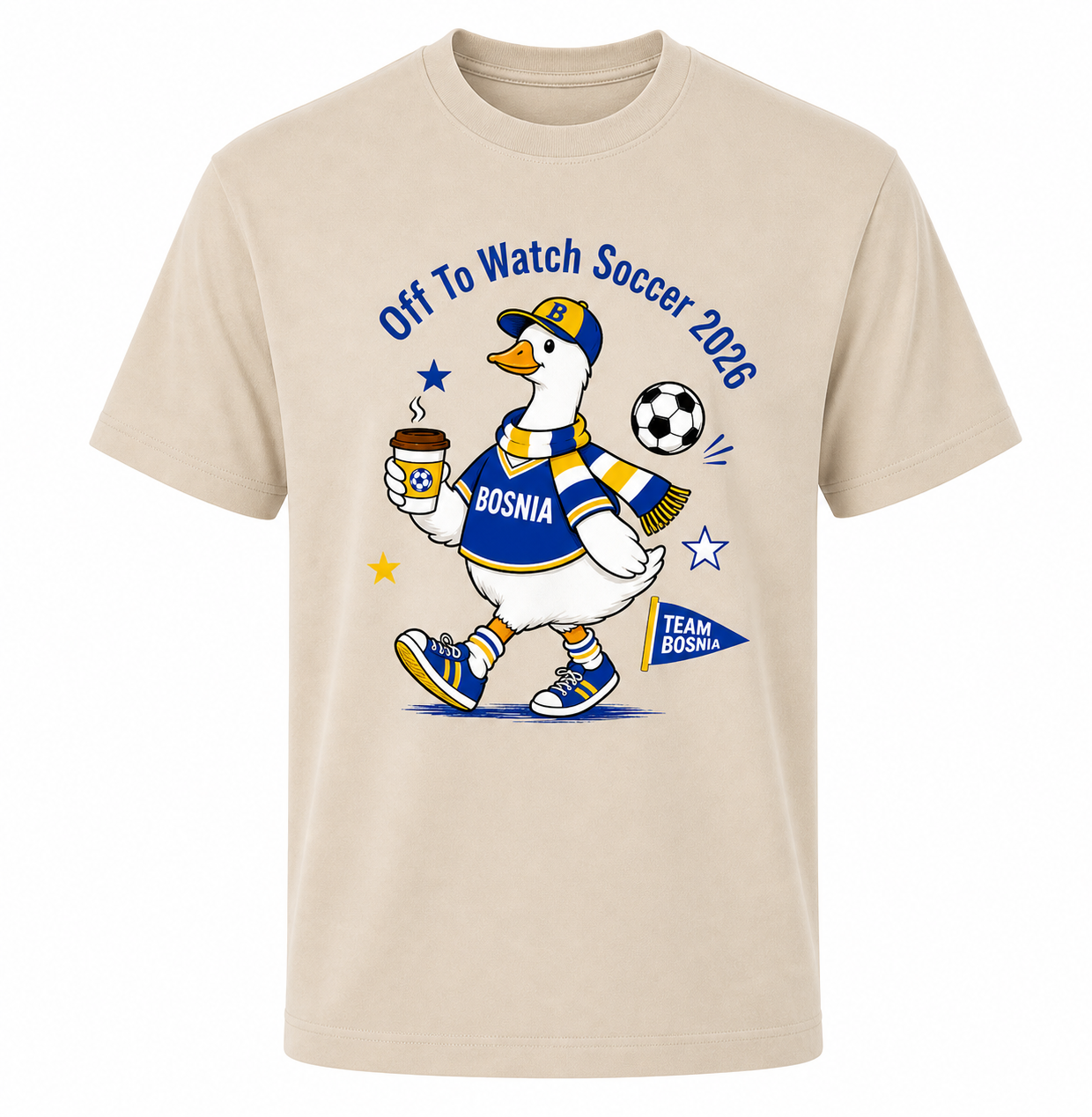Off To Watch Soccer Bosnia Shirt