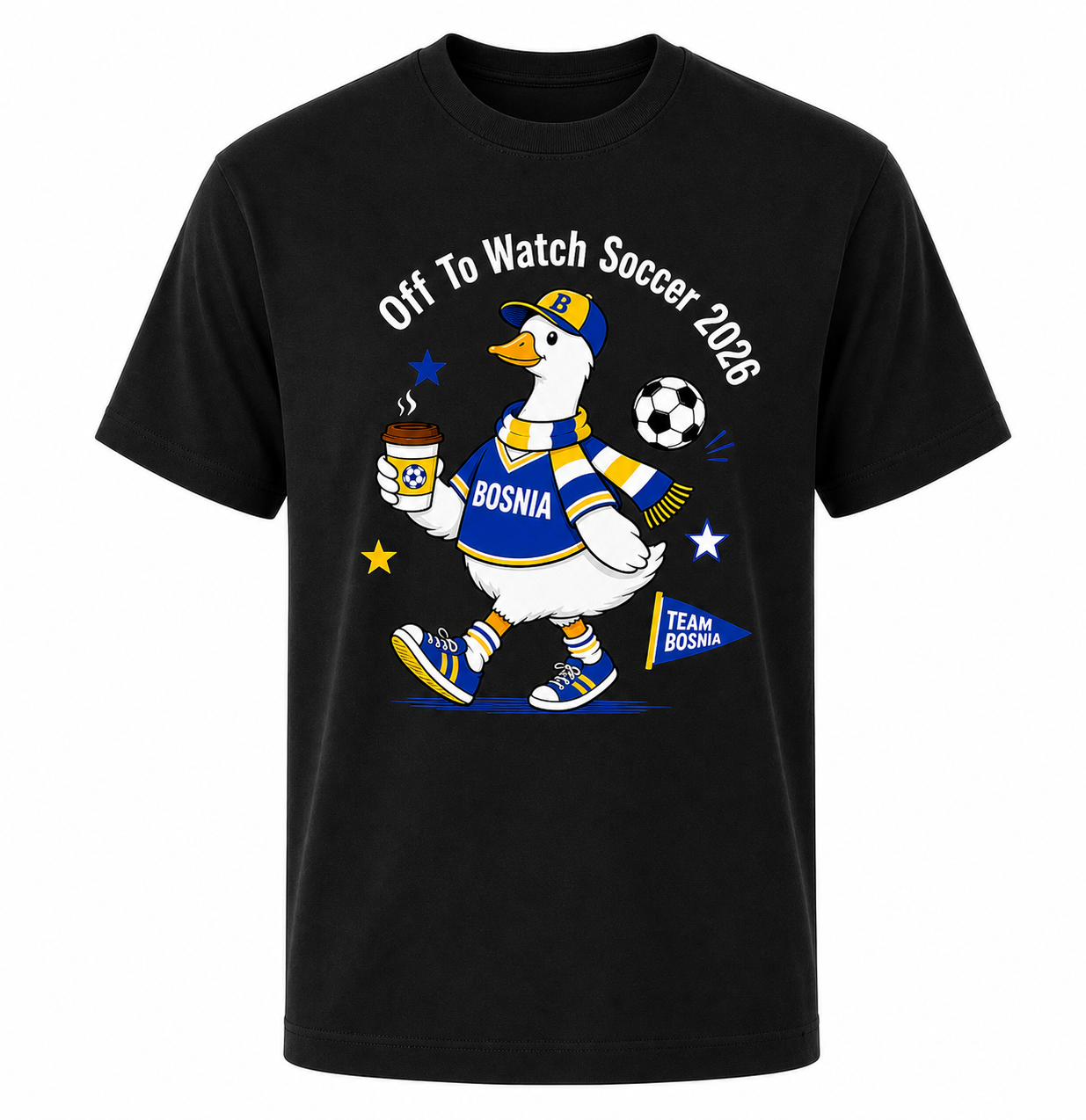 Off To Watch Soccer Bosnia Shirt