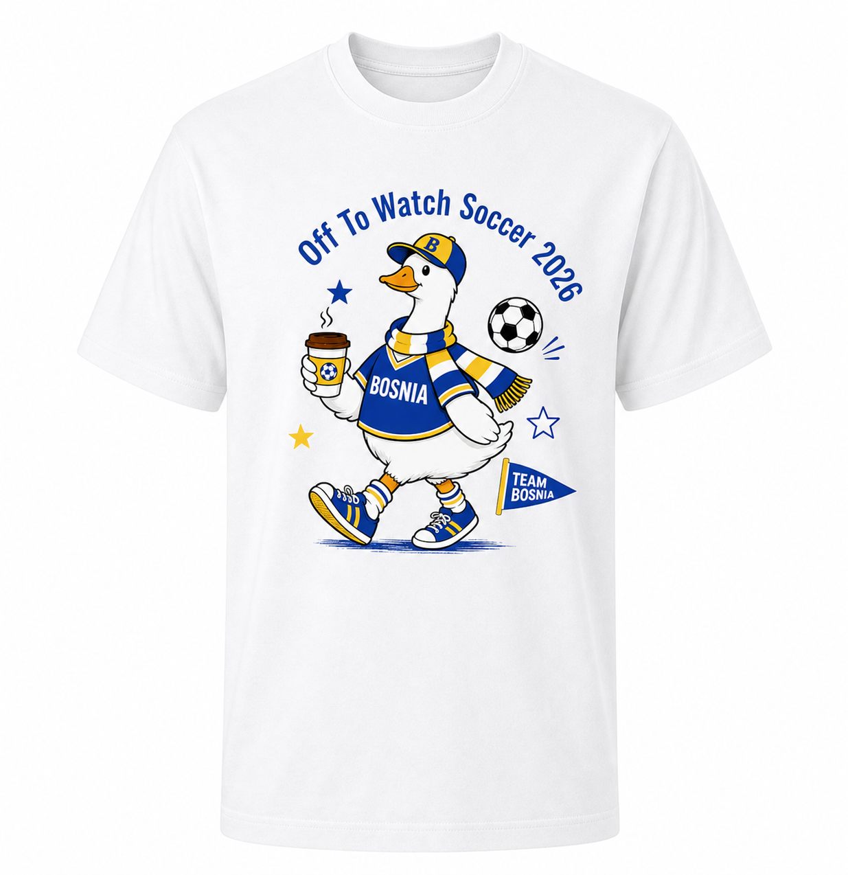 Off To Watch Soccer Bosnia Shirt