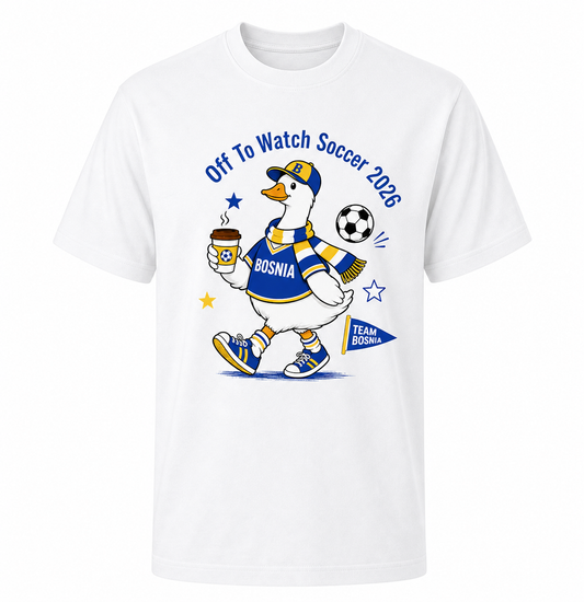 Off To Watch Soccer Bosnia Shirt