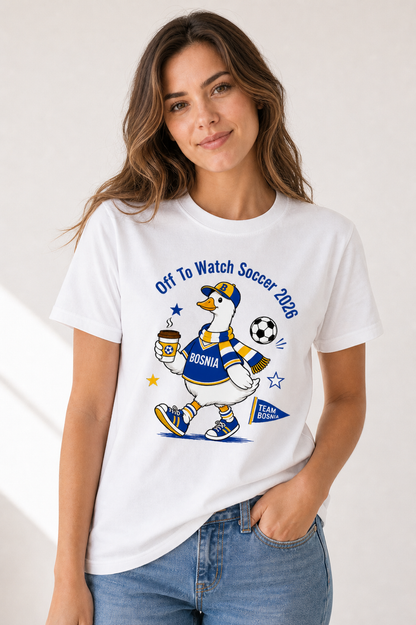 Off To Watch Soccer Bosnia Shirt