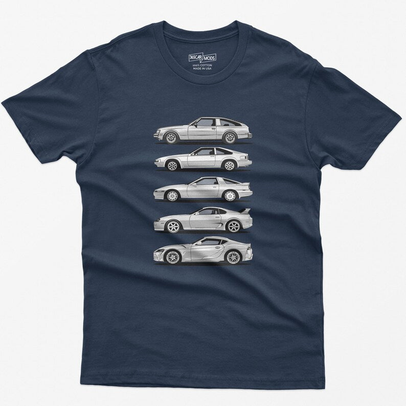 Supra Evolution T-Shirt: JDM Car Enthusiast Gift