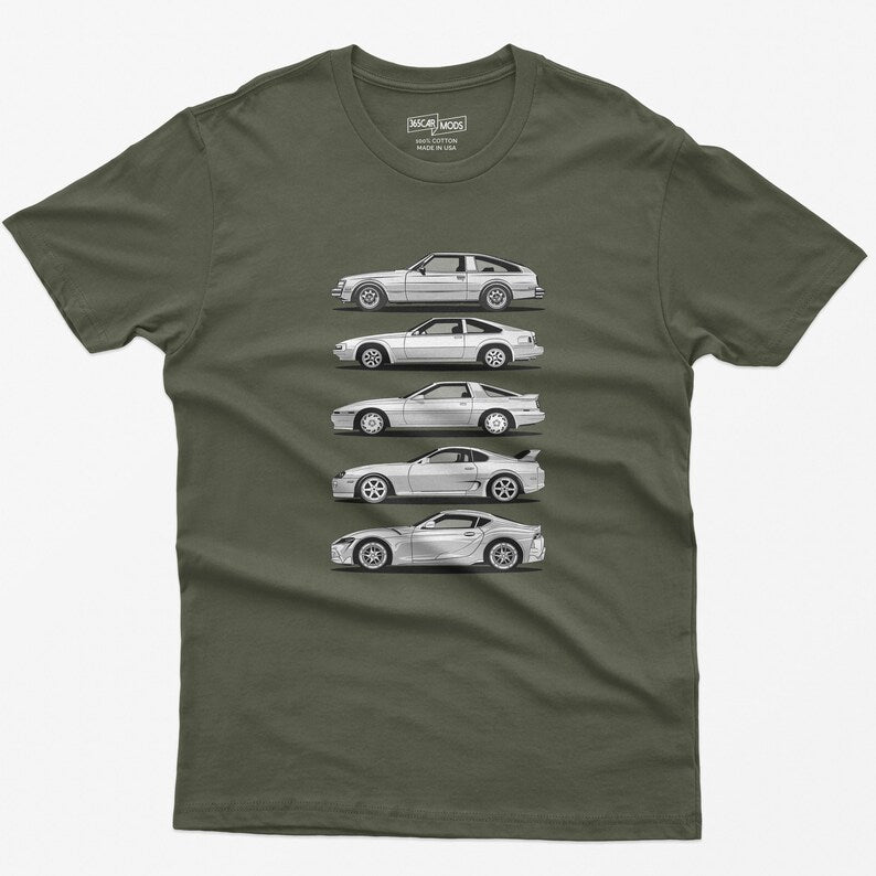 Supra Evolution T-Shirt: JDM Car Enthusiast Gift