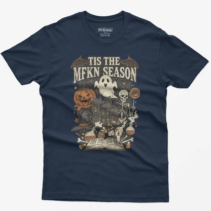 Tis The Season Halloween Shirt: Vintage Spooky Graphic Tee