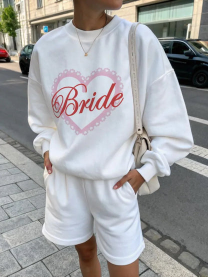 Bride Heart Sweater